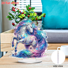Load image into Gallery viewer, 2D Flat Unicorn Print DIY Desktop Diamond Art Kits for Home Office Desktop Decor
