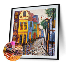 Load image into Gallery viewer, Colorful House 40*40CM(Canvas) Full Round Drill Diamond Painting
