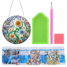 Load image into Gallery viewer, Suncatcher Diamond Painting Hanging Pendant Home Windows Decor (Leaves)
