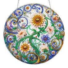 Load image into Gallery viewer, Suncatcher Diamond Painting Hanging Pendant Home Windows Decor (Leaves)
