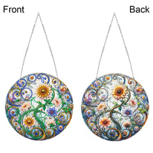 Load image into Gallery viewer, Suncatcher Diamond Painting Hanging Pendant Home Windows Decor (Leaves)
