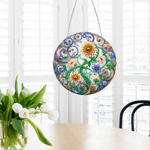 Load image into Gallery viewer, Suncatcher Diamond Painting Hanging Pendant Home Windows Decor (Leaves)
