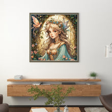 Load image into Gallery viewer, Huancan - Butterfly Fairy - 50*50CM 14CT 2 Stamped Cross Stitch
