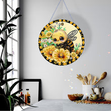 Load image into Gallery viewer, Bee Diamond Painting Art Pendant Animal Acrylic Diamond Drawing Hanging Ornament
