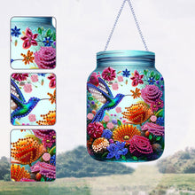 Load image into Gallery viewer, Flowers Birds In Vase Diamond Painting Hanging Decor Acrylic Home Windows Decor
