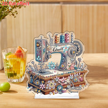 Load image into Gallery viewer, 2D Flat Print Stitch Machine DIY Desktop Diamond Art Kits for Adults Beginner
