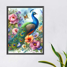 Load image into Gallery viewer, Peacock In The Garden 40*50CM(Canvas) Full Round Drill Diamond Painting
