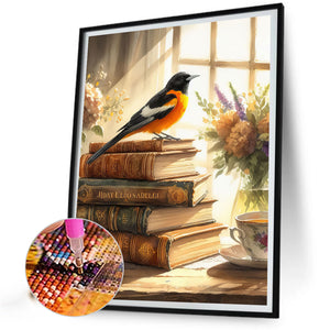 Birds At Sunset 40*50CM(Canvas) Full Round Drill Diamond Painting