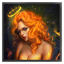Load image into Gallery viewer, Yishu - Blonde Queen - 50*50CM 11CT 3 Stamped Cross Stitch
