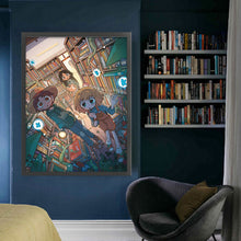 Load image into Gallery viewer, Yishu - Anime Exploration Team - 50*65CM 11CT 3 Stamped Cross Stitch
