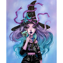 Load image into Gallery viewer, Magic Witch 40*50CM(Picture) Full Round Drill Diamond Painting
