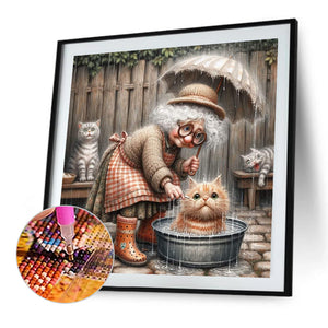 Pet Company 30*30CM(Picture) Full Square Drill Diamond Painting