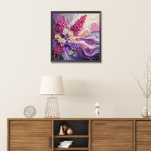 Load image into Gallery viewer, Blooming Flowers 30*30CM(Canvas) Partial Special Shaped Drill Diamond Painting
