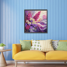 Load image into Gallery viewer, Blooming Flowers 30*30CM(Canvas) Partial Special Shaped Drill Diamond Painting
