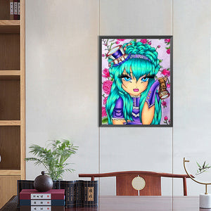 Alice In Wonderland 40*50CM(Canvas) Full Round Drill Diamond Painting