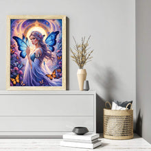 Load image into Gallery viewer, Butterfly Girl 40*50CM(Canvas) Full Round Drill Diamond Painting
