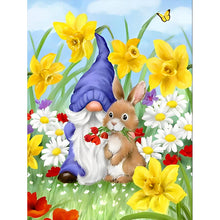 Load image into Gallery viewer, Spring Gnome 30*40CM(Canvas) Full Round Drill Diamond Painting
