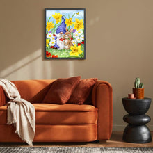 Load image into Gallery viewer, Spring Gnome 30*40CM(Canvas) Full Round Drill Diamond Painting
