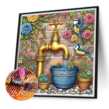 Load image into Gallery viewer, Wall Corner 30*30CM(Picture) Full Square Drill Diamond Painting

