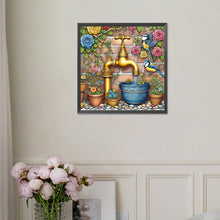 Load image into Gallery viewer, Wall Corner 30*30CM(Picture) Full Square Drill Diamond Painting
