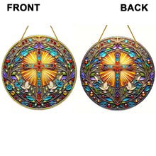 Load image into Gallery viewer, Special Shaped Cross Hanging Diamond Art Kits Bedroom Decoration
