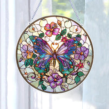 Load image into Gallery viewer, Double Sided Special Shaped Butterfly Hanging Diamond Art Kits Bedroom Decor
