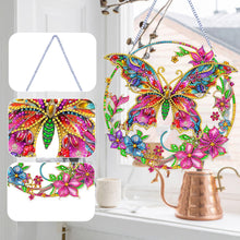 Load image into Gallery viewer, Double Sided Special Shaped Butterfly Hanging Diamond Art Kits Bedroom Decor
