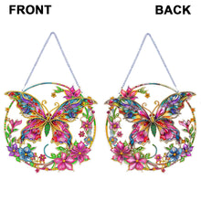 Load image into Gallery viewer, Double Sided Special Shaped Butterfly Hanging Diamond Art Kits Bedroom Decor
