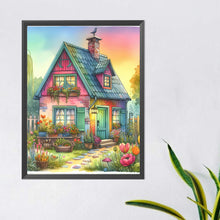 Load image into Gallery viewer, Colorful Courtyard And House Architecture 40*50CM(Canvas) Full Round Drill Diamond Painting
