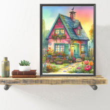 Load image into Gallery viewer, Colorful Courtyard And House Architecture 40*50CM(Canvas) Full Round Drill Diamond Painting
