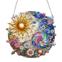 Load image into Gallery viewer, Sunflower 2D Flat DIY Diamond Painting Set Diamond Art Pendant Home Wall Decor
