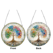 Load image into Gallery viewer, Tree 2D Flat DIY Diamond Painting Set Diamond Art Pendant Home Wall Decor
