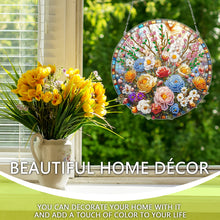 Load image into Gallery viewer, Flowers 2D Flat DIY Diamond Painting Set Diamond Art Pendant Home Wall Decor
