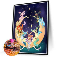 Load image into Gallery viewer, Colorful Pikachu 40*50CM(Canvas) Full Round Drill Diamond Painting
