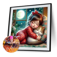 Load image into Gallery viewer, Sleeping Child 50*50CM(Canvas) Full Round Drill Diamond Painting
