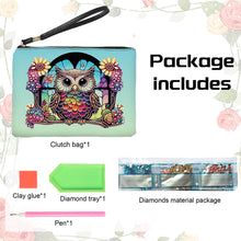 Load image into Gallery viewer, PU Partial Special Shaped Owl 5D DIY Diamond Painting Wallet Gifts for Women
