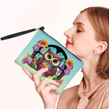 Load image into Gallery viewer, PU Partial Special Shaped Owl 5D DIY Diamond Painting Wallet Gifts for Women
