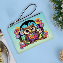 Load image into Gallery viewer, PU Partial Special Shaped Owl 5D DIY Diamond Painting Wallet Gifts for Women
