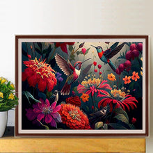 Load image into Gallery viewer, Hummingbird 40*30CM(Canvas) Full Square Drill Diamond Painting
