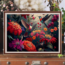 Load image into Gallery viewer, Hummingbird 40*30CM(Canvas) Full Square Drill Diamond Painting
