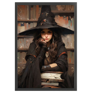 Huancan - Magical Girl - 45*65CM 11CT 3 Stamped Cross Stitch