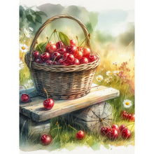 Load image into Gallery viewer, Fruit Cherry 30*40CM(Canvas) Full Round Drill Diamond Painting
