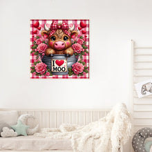Load image into Gallery viewer, Yak 30*30CM(Canvas) Full Round Drill Diamond Painting
