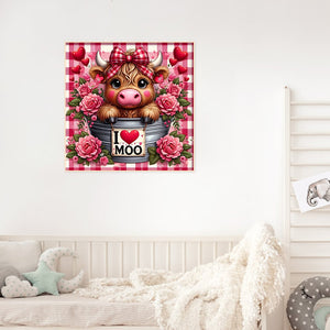 Yak 30*30CM(Canvas) Full Round Drill Diamond Painting