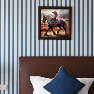 Cowgirl 40*40CM(Canvas) Full Round Drill Diamond Painting