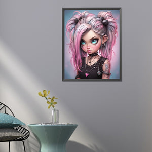 Little Girl 40*50CM(Canvas) Full Round Drill Diamond Painting