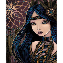 Load image into Gallery viewer, Wizard Girl 40*50CM(Picture) Full Round Drill Diamond Painting
