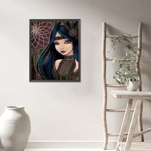Wizard Girl 40*50CM(Picture) Full Round Drill Diamond Painting