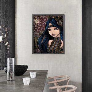 Wizard Girl 40*50CM(Picture) Full Round Drill Diamond Painting