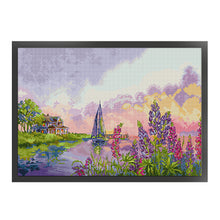 Load image into Gallery viewer, Spring Brand - Summer Scenery - 60*45CM 11CT 3 Stamped Cross Stitch
